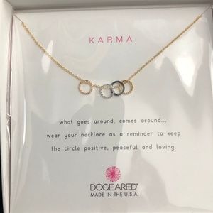 Dogeared Jewelry - Karma Circle Necklace NIB Dogeared Jewelry - Karma Circle Necklace NIB